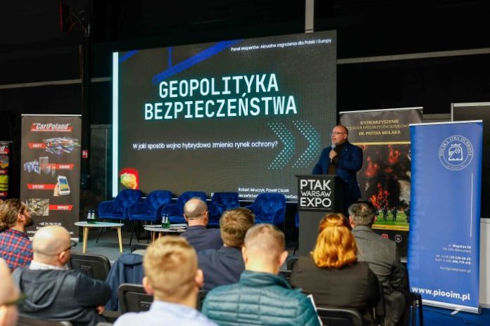 konferencja na targach Warsa Security Expo