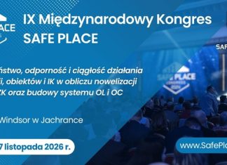 IX Międzynarodowy Kongres SAFE PLACE i II Warsztaty OLiOC – wakacyjna pula biletów na wyjątkowe wydarzenie!