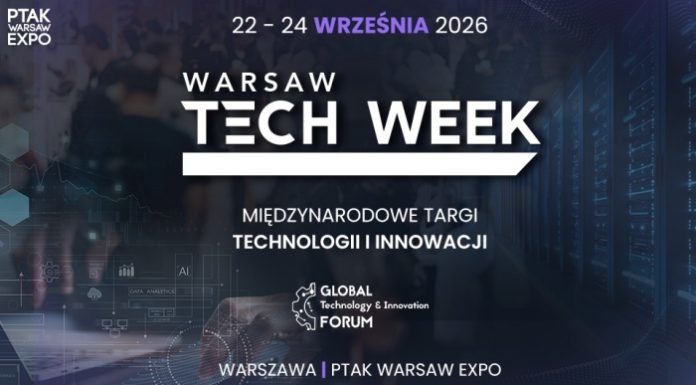Cyberbezpieczeństwo, AI i data center w jednym miejscu. Warsaw Tech Week 2026 już we wrześniu warsaw tech eek