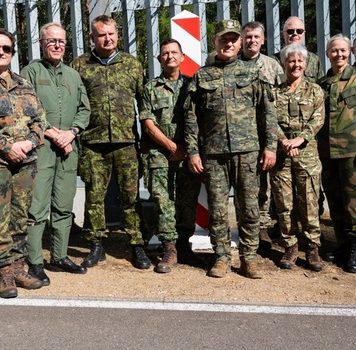 Wiceszefowie obrony państw Grupy Północnej odwiedzili granicę polsko-białoruską